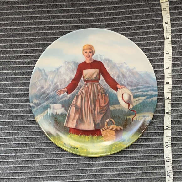 The Sound Of Music Collectors Plate Vintage 1986. - Picture 7 of 15